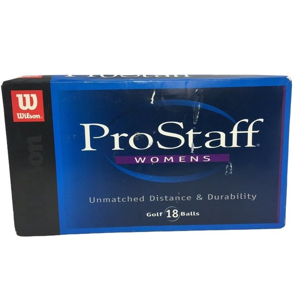 Wilson ProStaff Women's Golf Balls 18 Count Distance Durability Golfing Sports - Picture 1 of 12